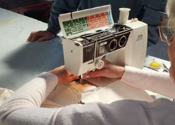 Travail artisanal sur la Demoiselle